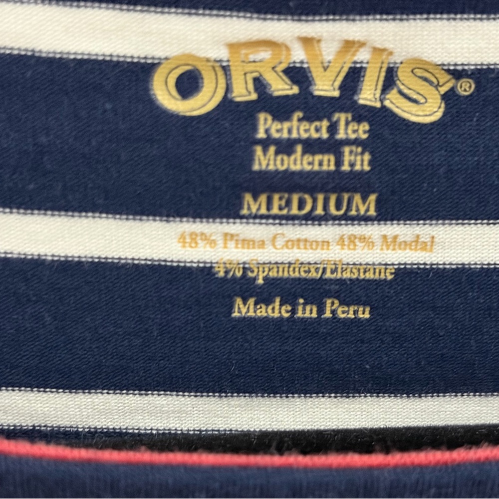 Orvis Striped Long Sleeve Top - Picture 2 of 3